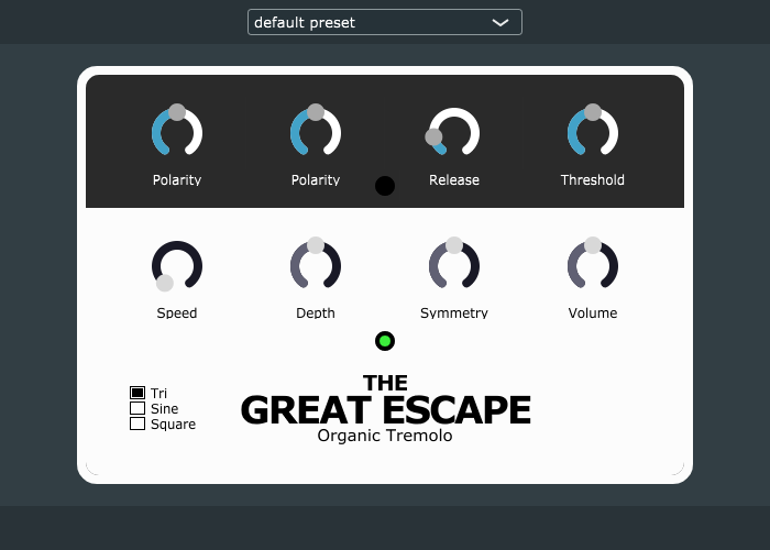 Prototype du plug-in The Great Escape