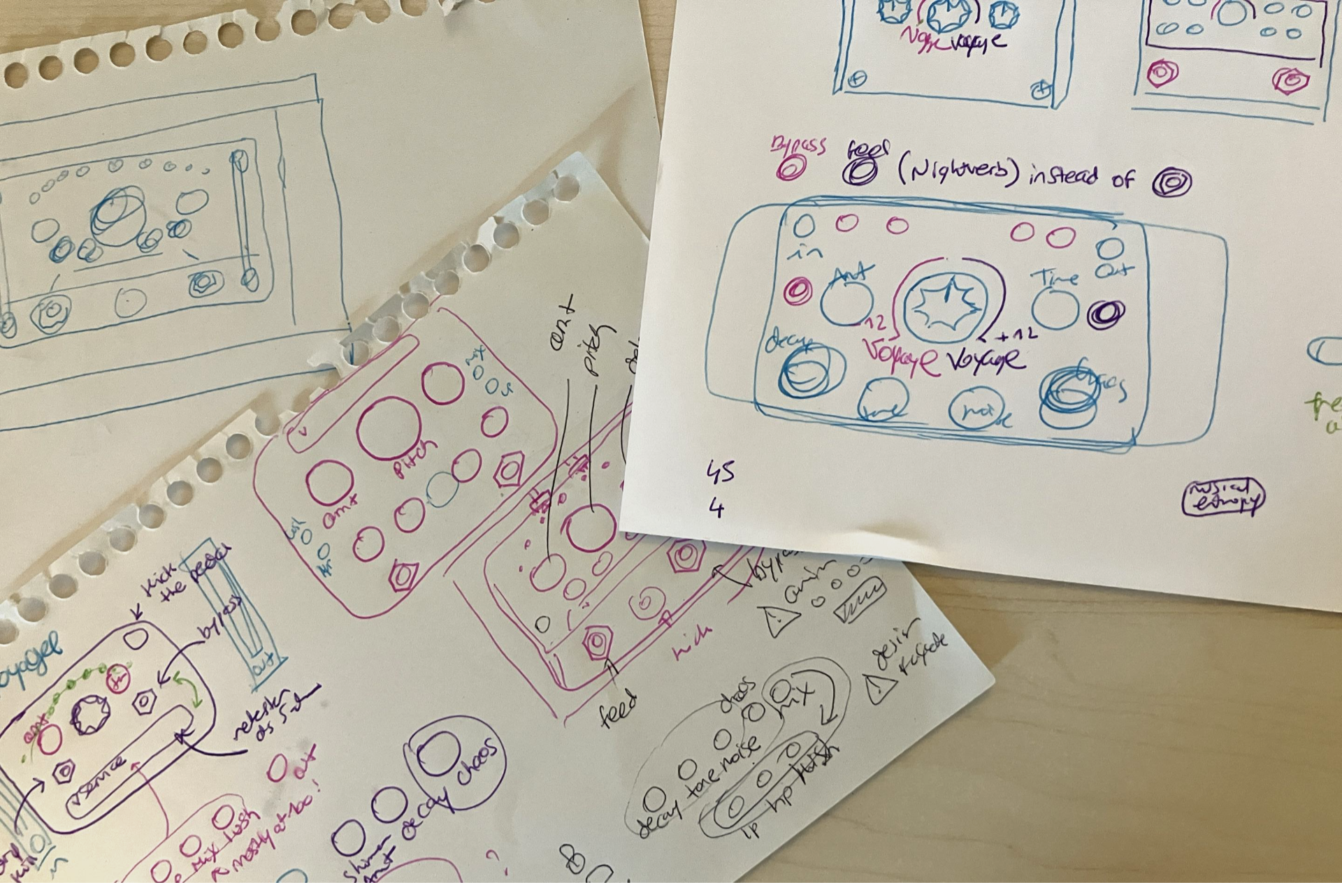 Design attempts